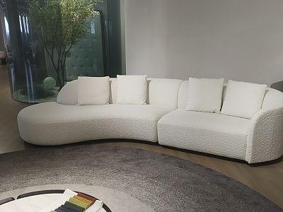 Curved sofa