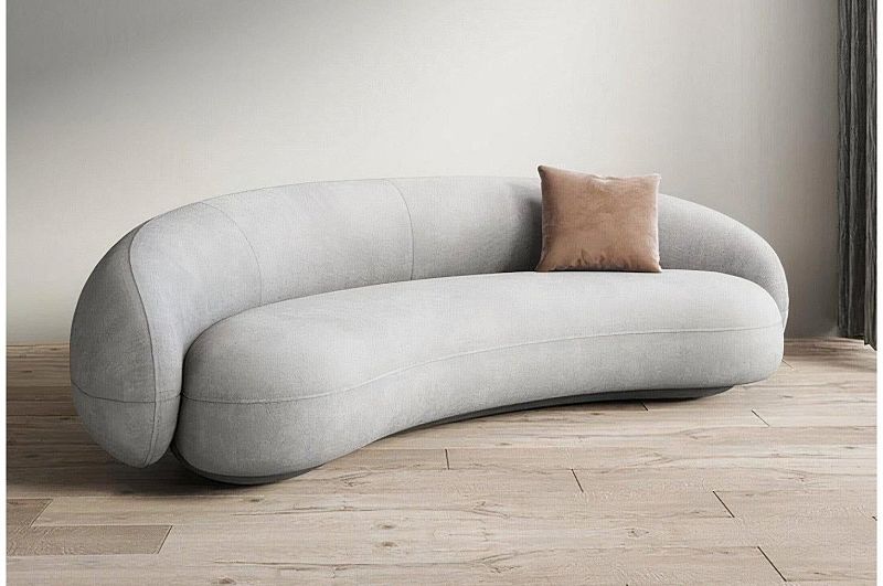 Curved sofa